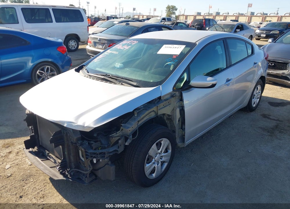 2017 KIA FORTE LX VIN: 3KPFK4A74HE075200