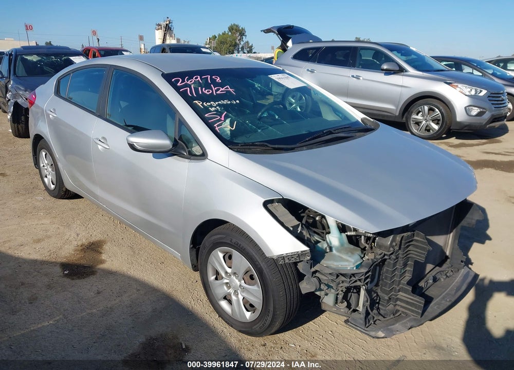 2017 KIA FORTE LX VIN: 3KPFK4A74HE075200