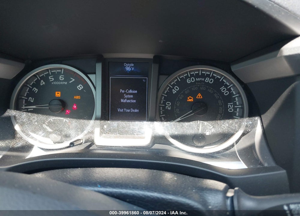 2019 TOYOTA TACOMA SR5 V6 VIN: 3TMAZ5CN1KM106763
