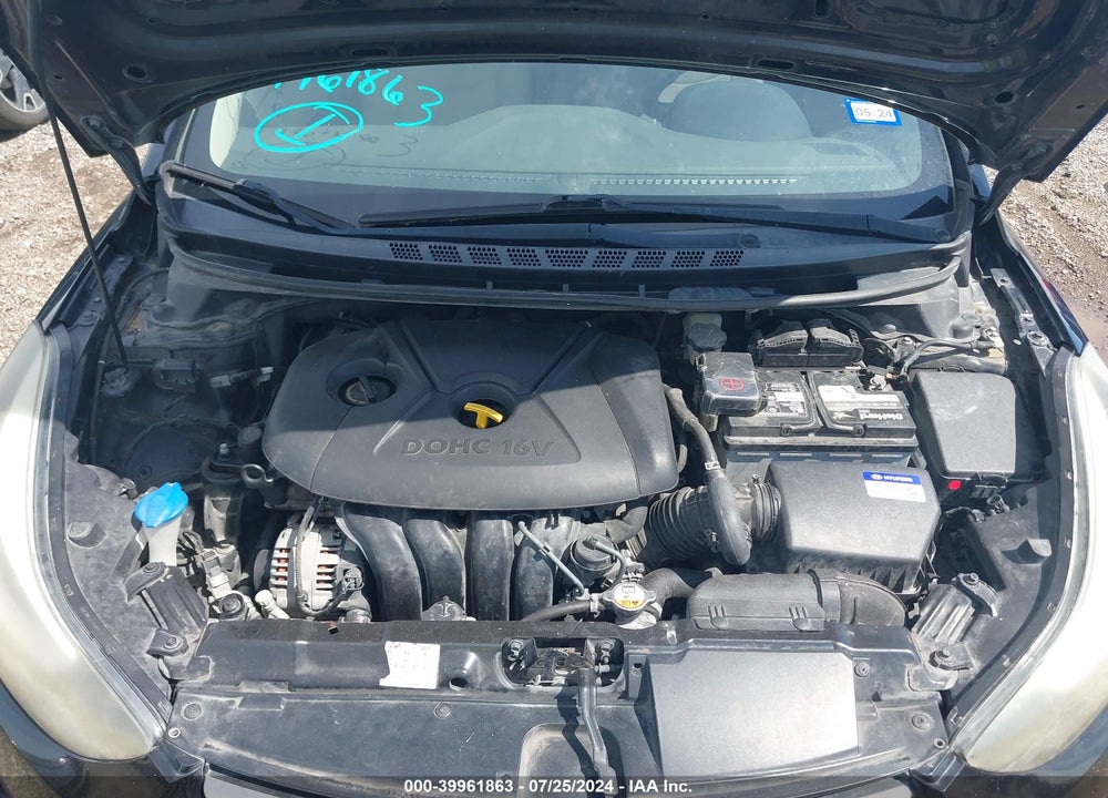 2016 HYUNDAI ELANTRA SE VIN: 5NPDH4AEXGH749719