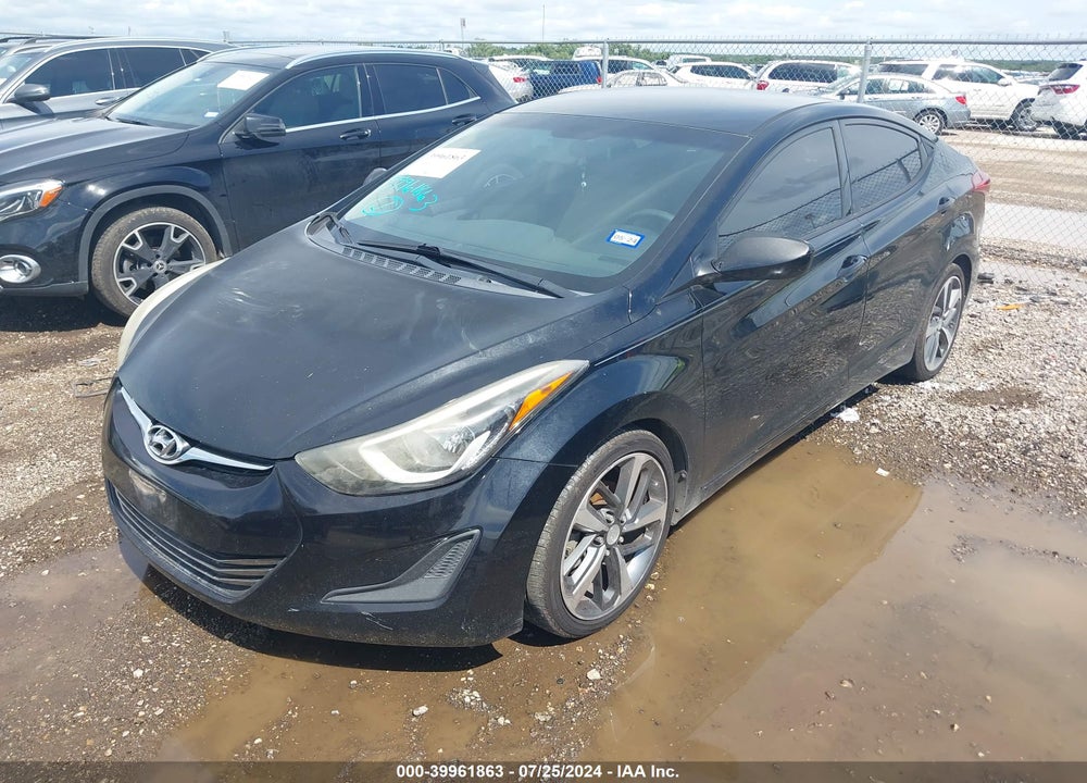 2016 HYUNDAI ELANTRA SE VIN: 5NPDH4AEXGH749719