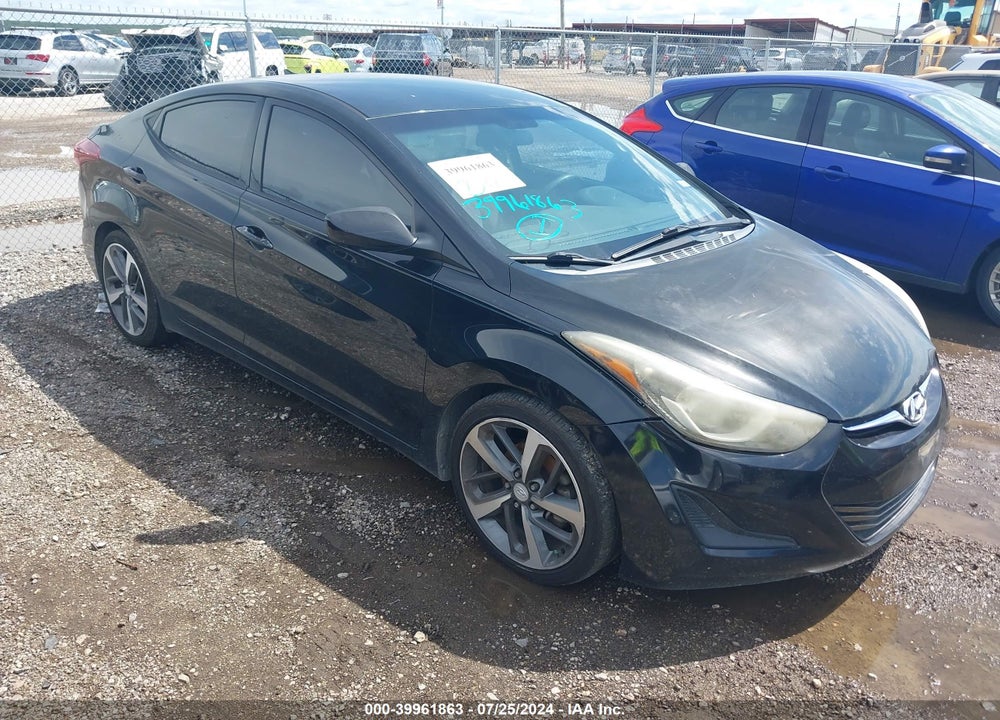 2016 HYUNDAI ELANTRA SE VIN: 5NPDH4AEXGH749719