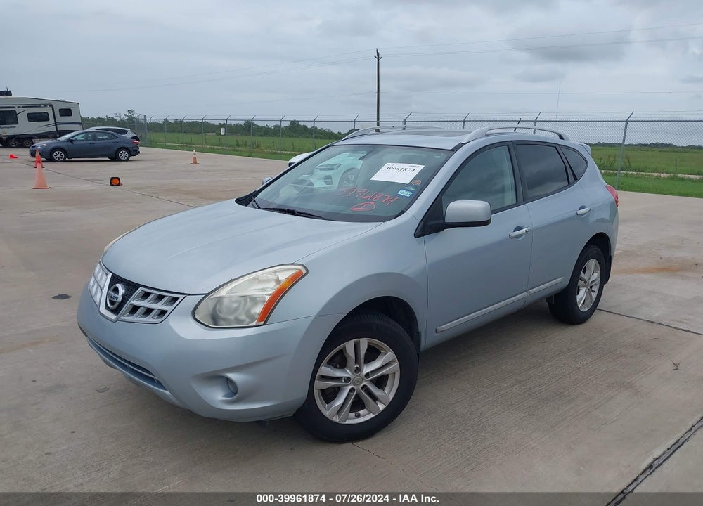 2013 NISSAN ROGUE SV VIN: JN8AS5MTXDW010395