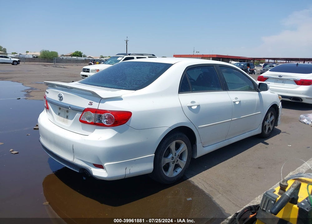 2013 TOYOTA COROLLA S VIN: 5YFBU4EE6DP219792