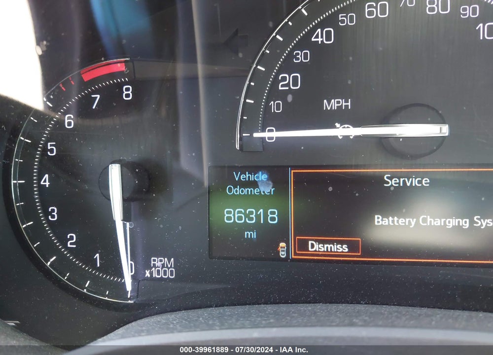 2019 CADILLAC XTS LUXURY VIN: 2G61M5S35K9116397