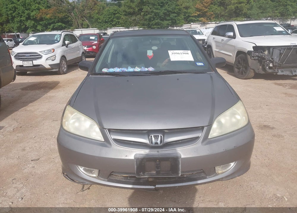 2005 HONDA CIVIC LX VIN: 1HGES16595L013443