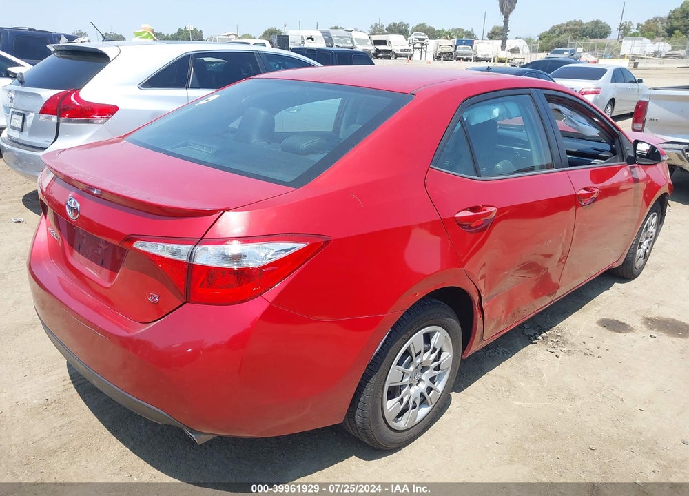 2015 TOYOTA COROLLA S VIN: 5YFBURHE0FP290269