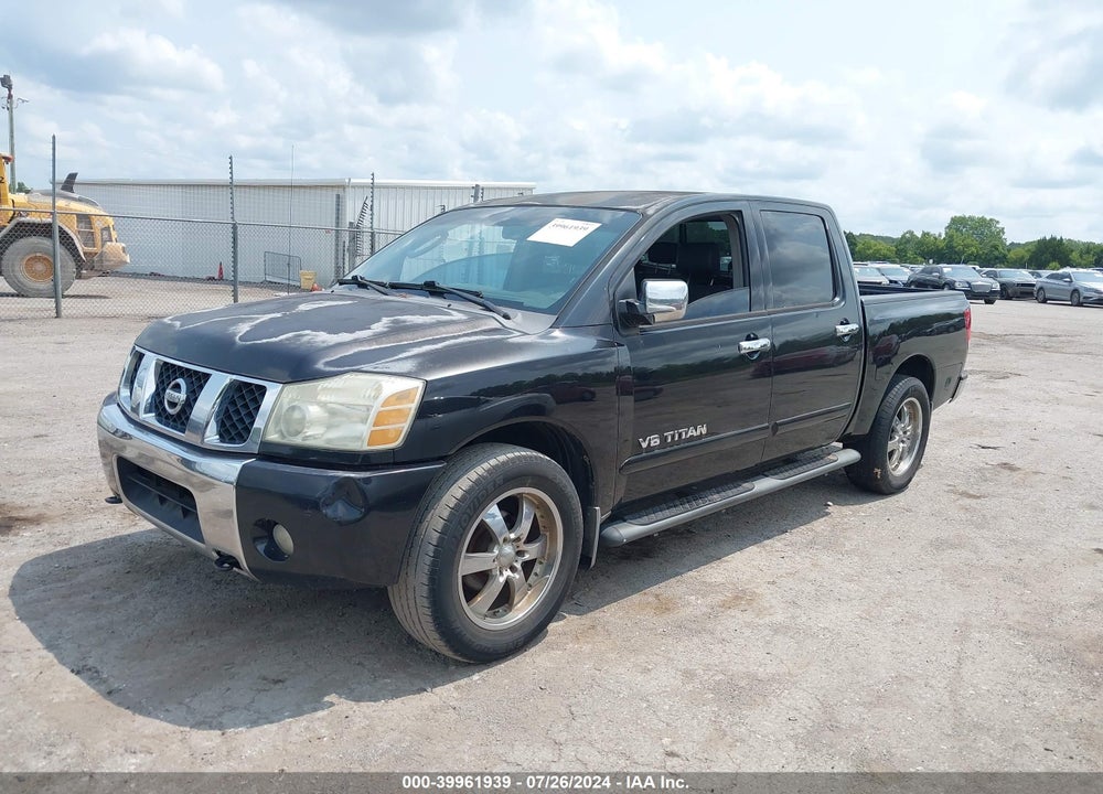 2006 NISSAN TITAN LE VIN: 1N6BA07A76N564743