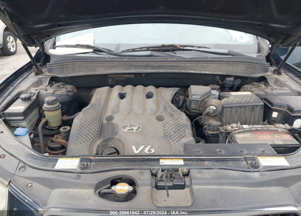 2007 HYUNDAI SANTA FE GLS VIN: 5NMSG13D37H106770