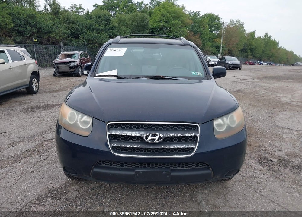 2007 HYUNDAI SANTA FE GLS VIN: 5NMSG13D37H106770