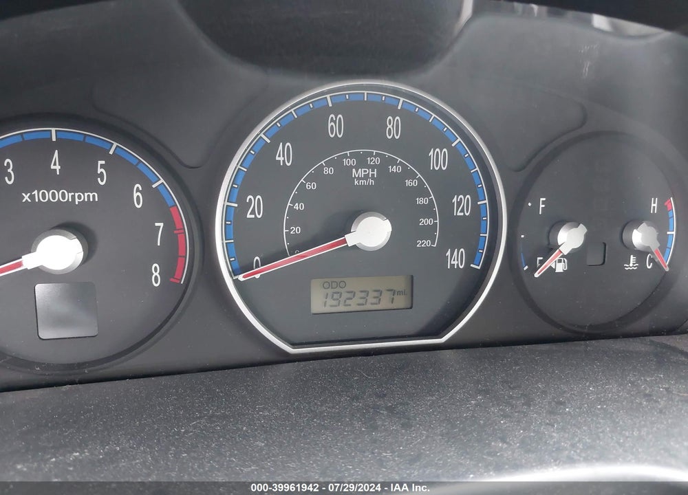 2007 HYUNDAI SANTA FE GLS VIN: 5NMSG13D37H106770