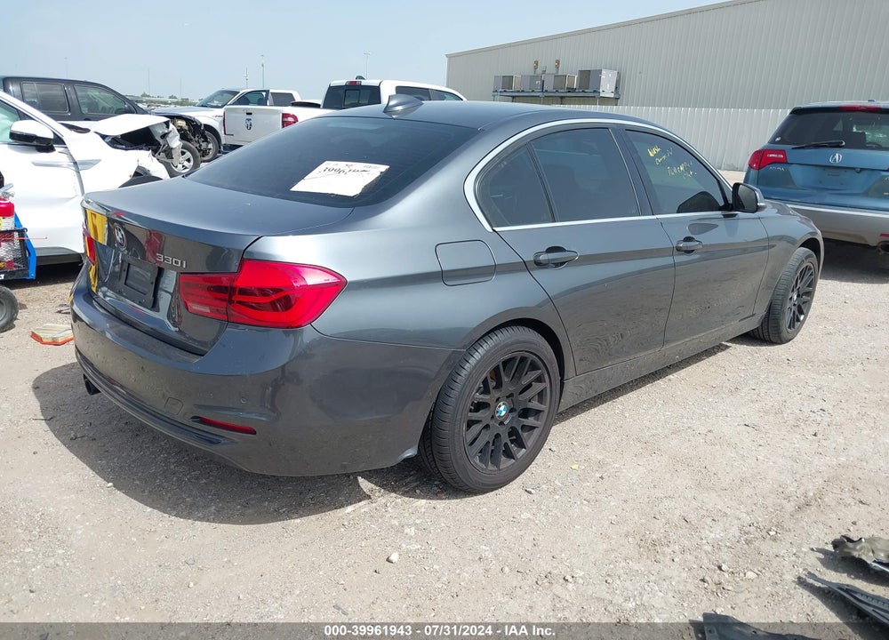 2017 BMW 330I VIN: WBA8B9G31HNU56845