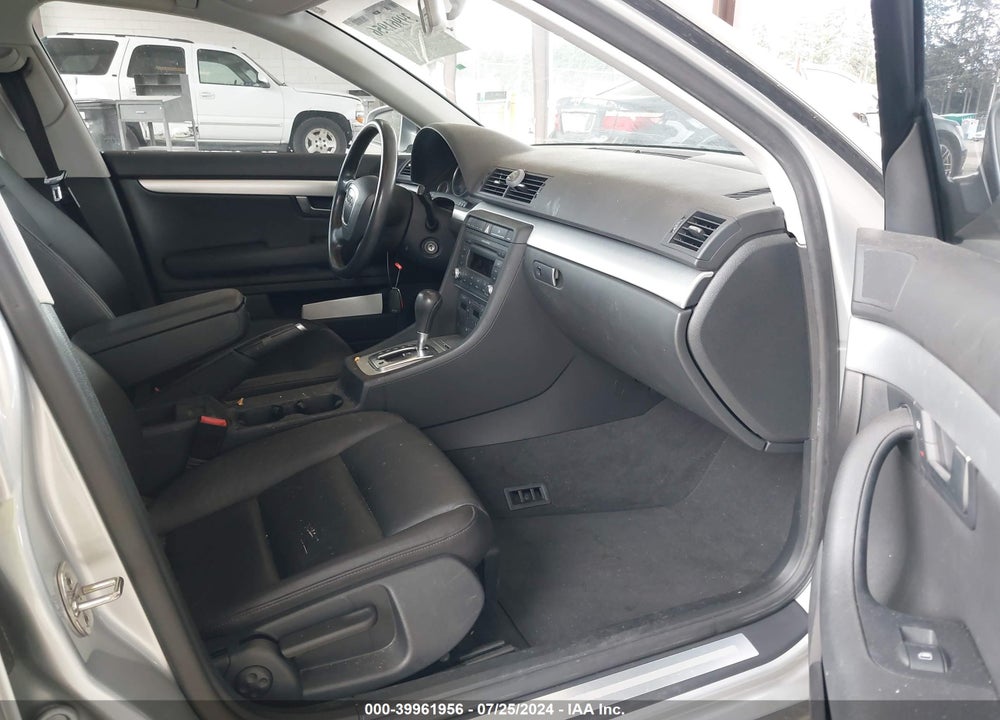 2007 AUDI A4 2.0T VIN: WAUAF78E67A036689