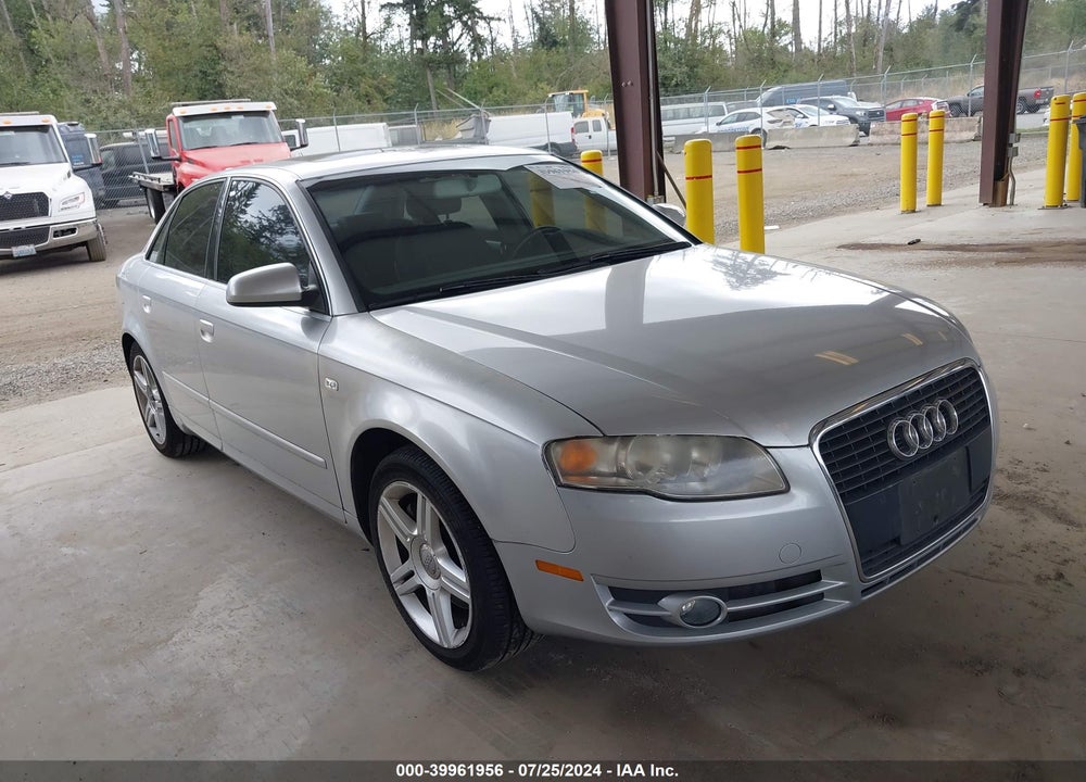 2007 AUDI A4 2.0T VIN: WAUAF78E67A036689
