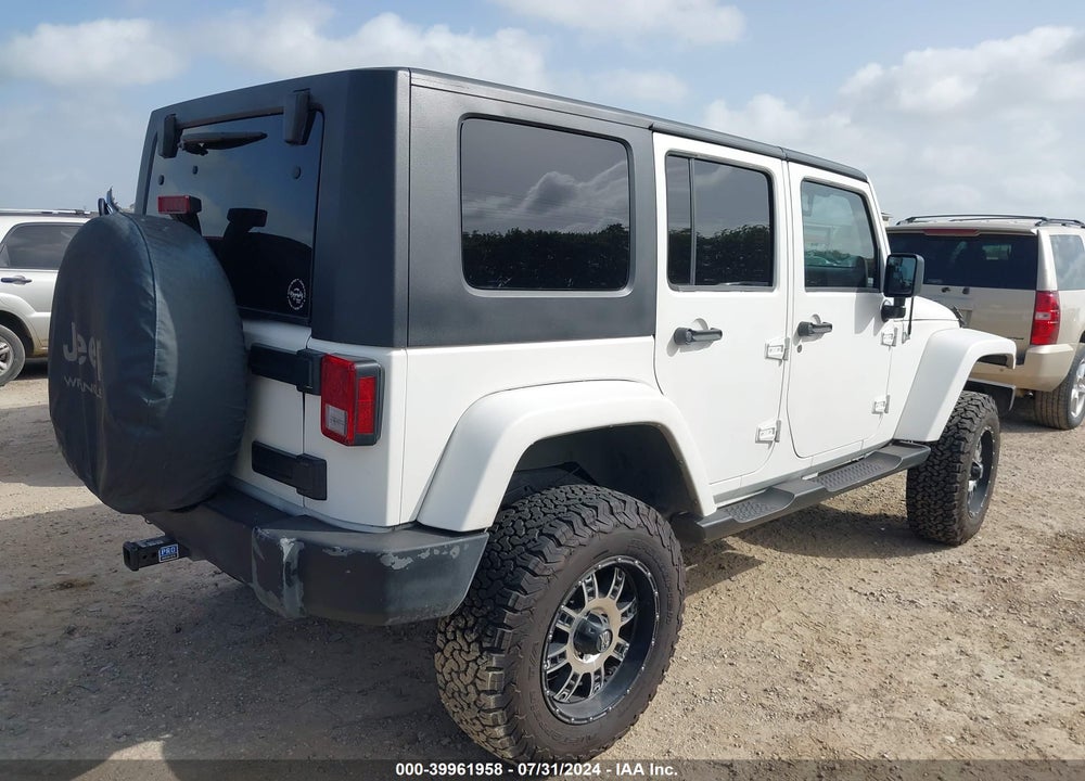 2007 JEEP WRANGLER UNLIMITED SAHARA VIN: 1J4GB59127L142127