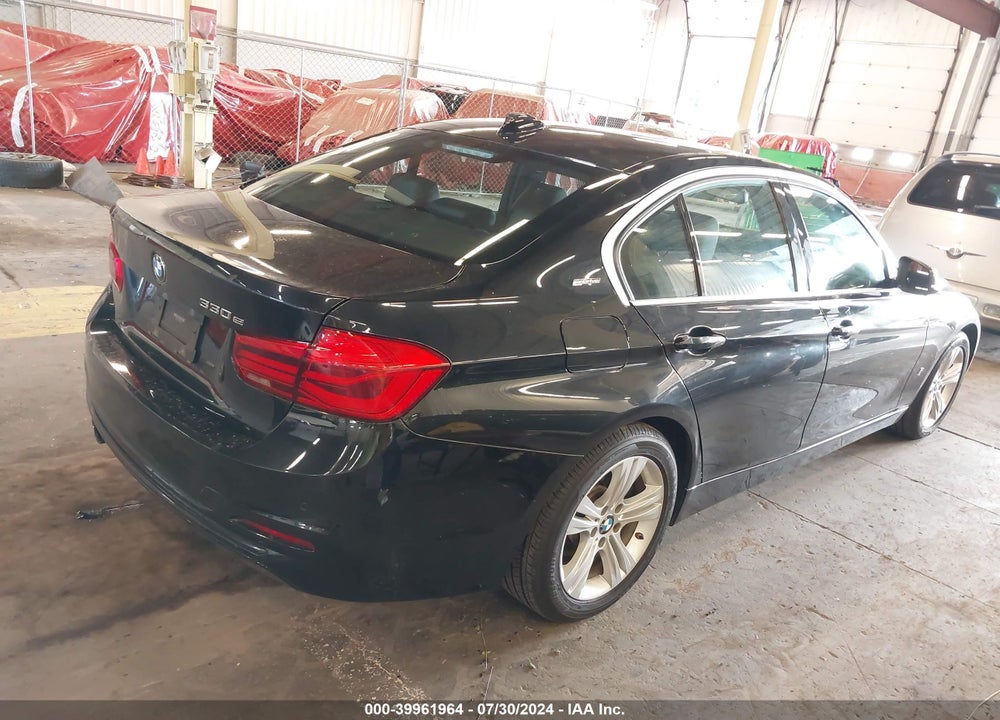 2017 BMW 330E IPERFORMANCE VIN: WBA8E1C36HA156854