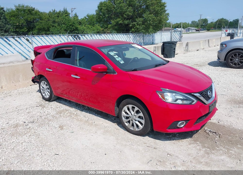 2019 NISSAN SENTRA SV VIN: 3N1AB7AP5KL611329