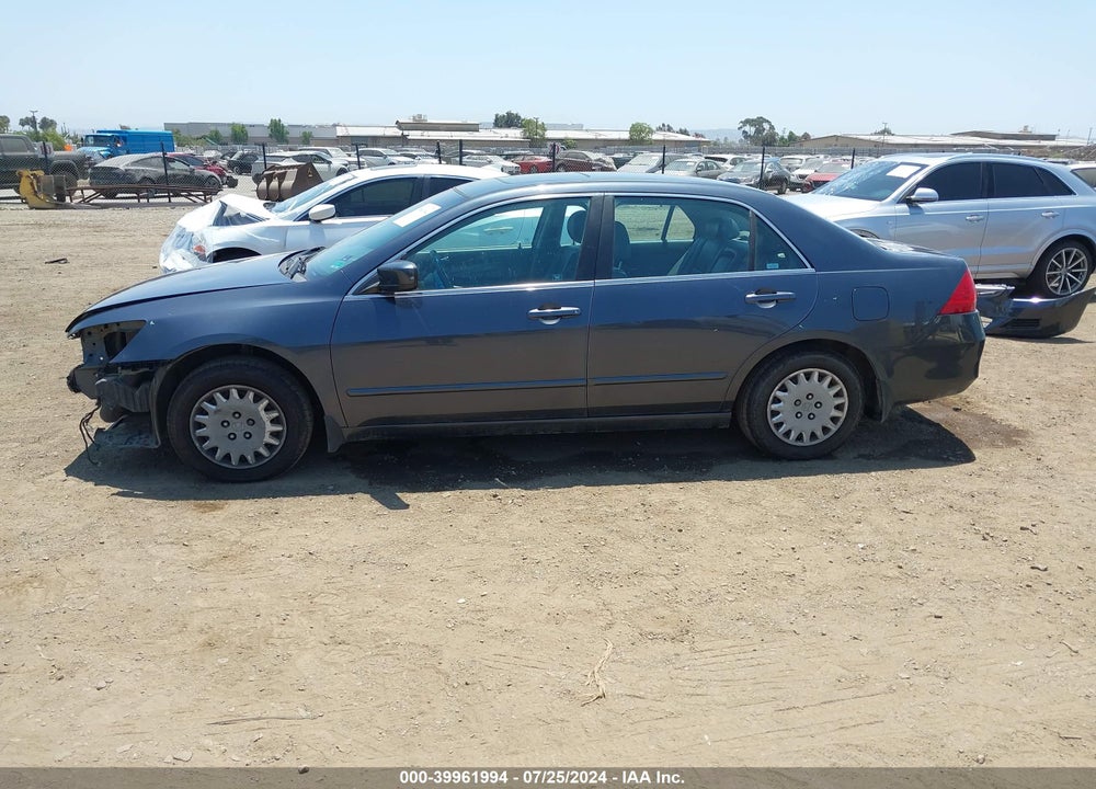 2007 HONDA ACCORD 3.0 EX VIN: 1HGCM66577A043652