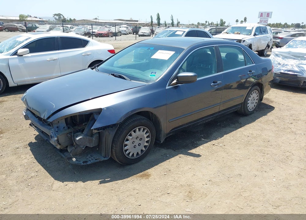 2007 HONDA ACCORD 3.0 EX VIN: 1HGCM66577A043652
