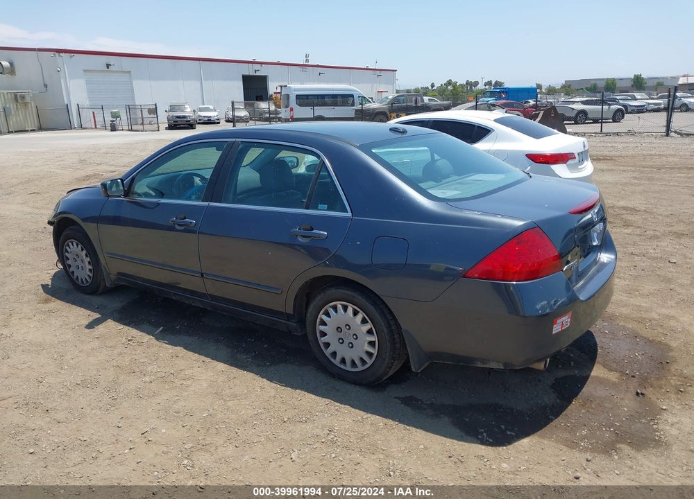 2007 HONDA ACCORD 3.0 EX VIN: 1HGCM66577A043652