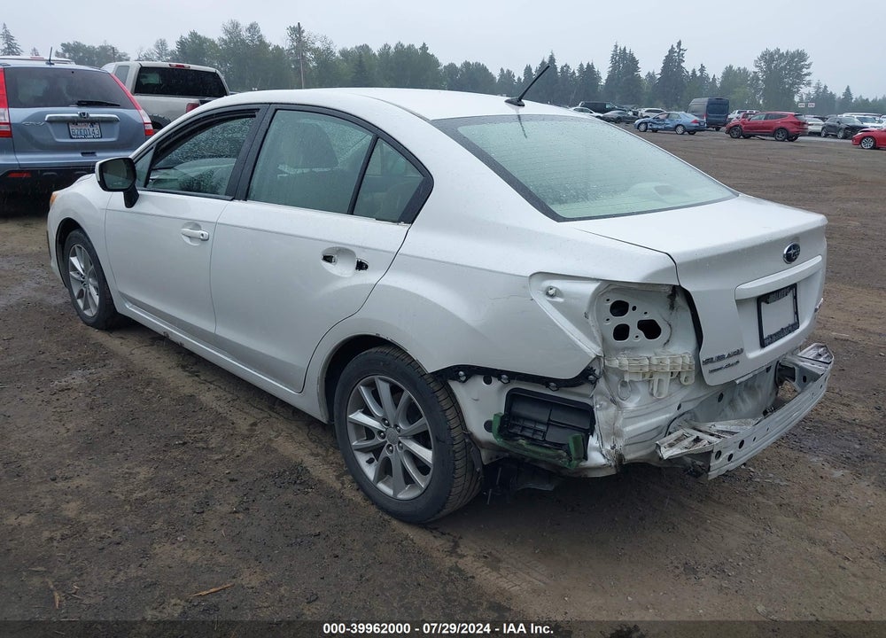 2012 SUBARU IMPREZA 2.0I PREMIUM VIN: JF1GJAB61CH016464