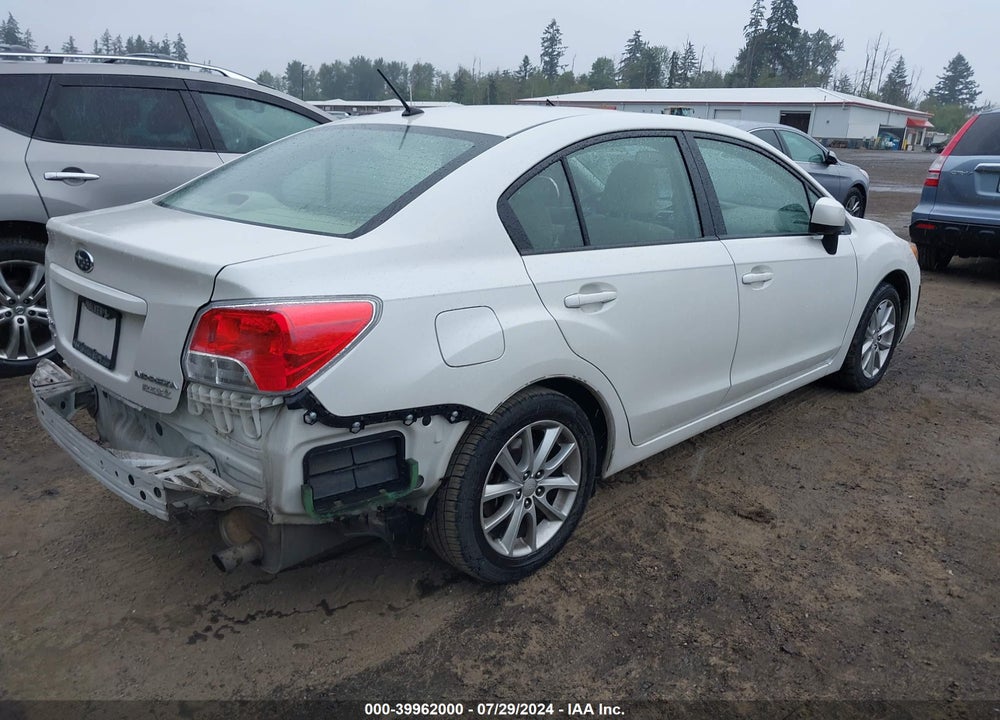 2012 SUBARU IMPREZA 2.0I PREMIUM VIN: JF1GJAB61CH016464