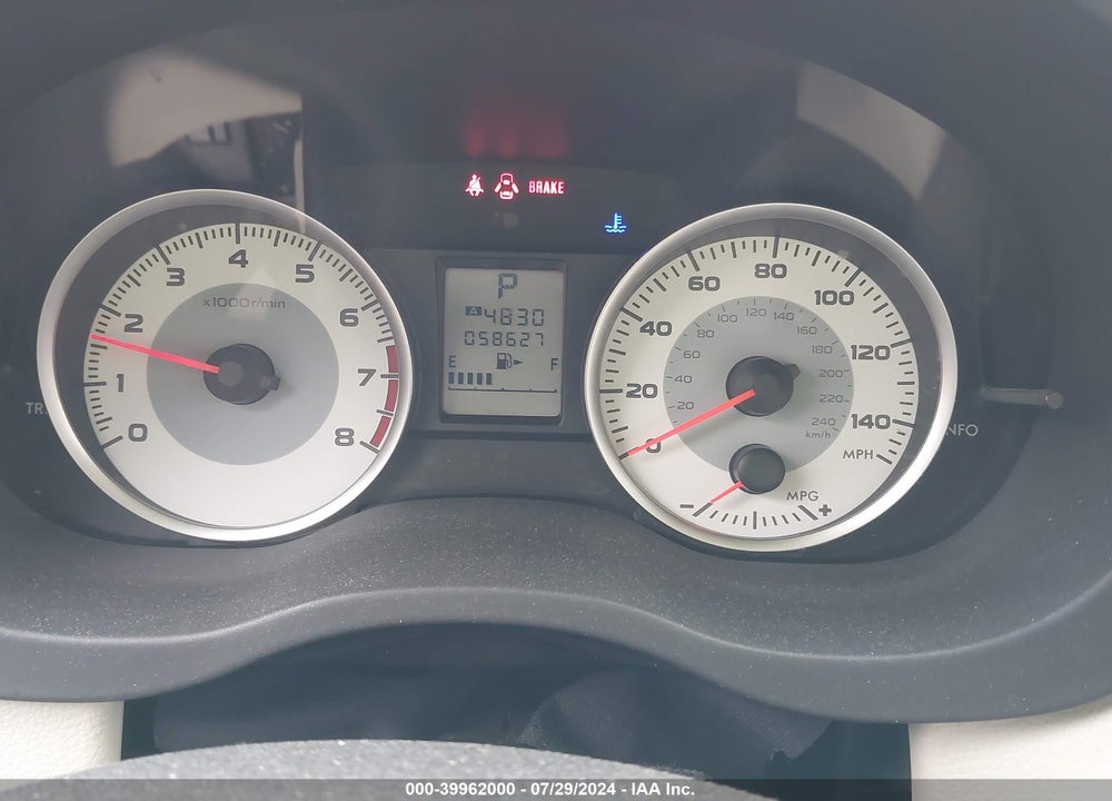 2012 SUBARU IMPREZA 2.0I PREMIUM VIN: JF1GJAB61CH016464