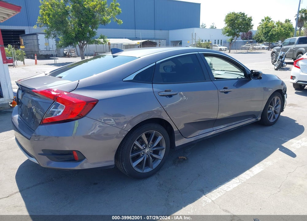 2021 HONDA CIVIC EX VIN: 19XFC1F3XME210434