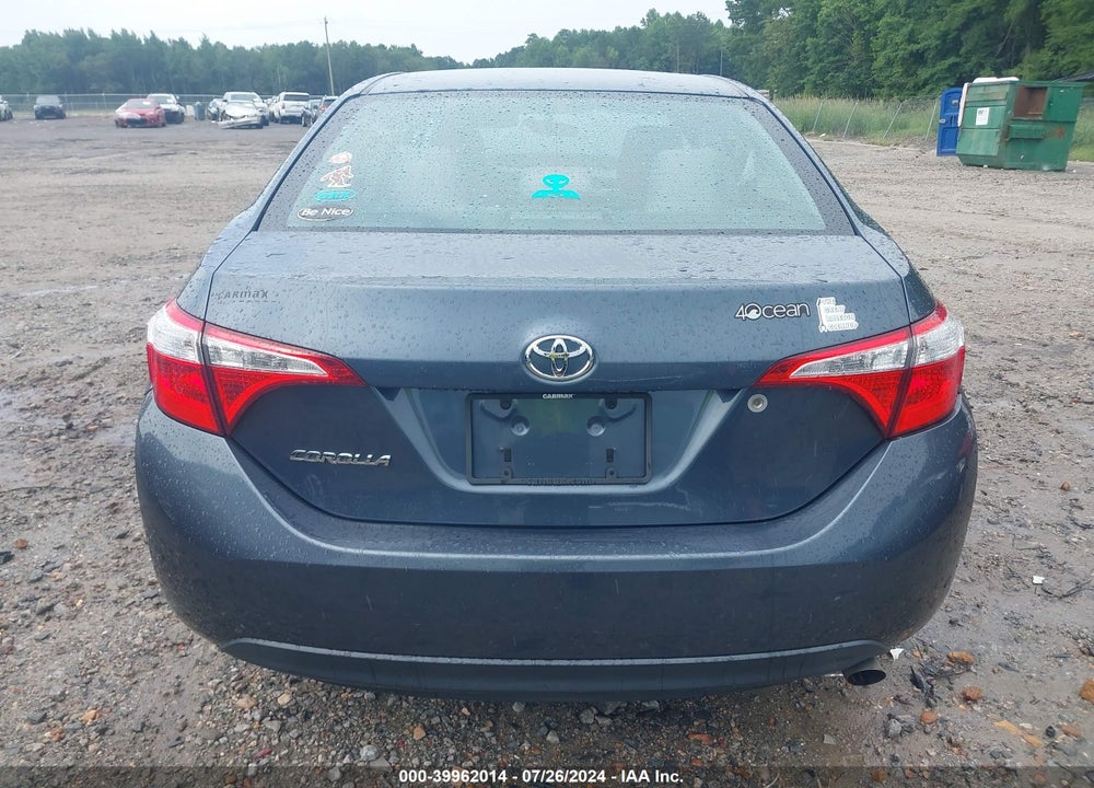 2015 TOYOTA COROLLA L VIN: 2T1BURHE4FC463839