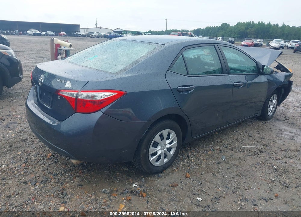 2015 TOYOTA COROLLA L VIN: 2T1BURHE4FC463839