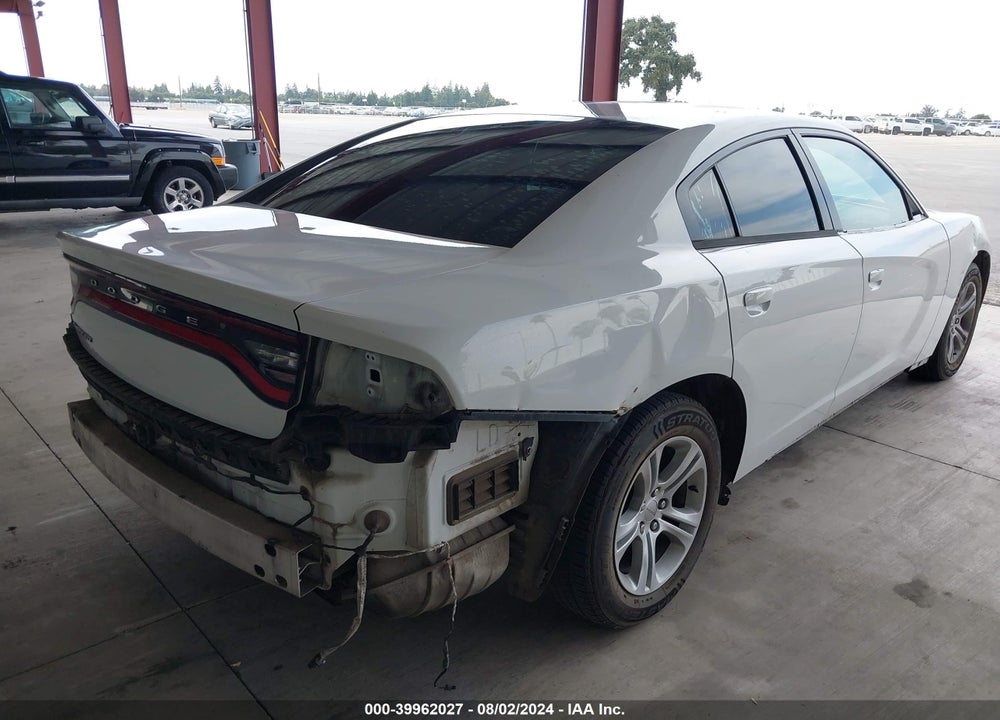 2016 DODGE CHARGER SE VIN: 2C3CDXBG0GH160586