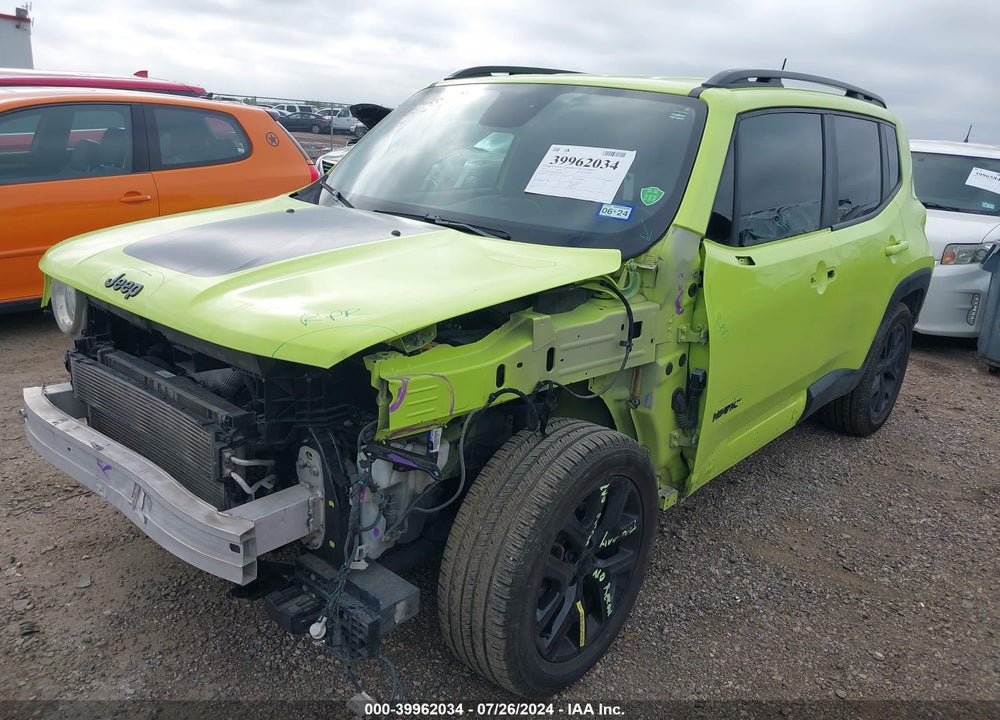 2018 JEEP RENEGADE ALTITUDE FWD VIN: ZACCJABB8JPH55911