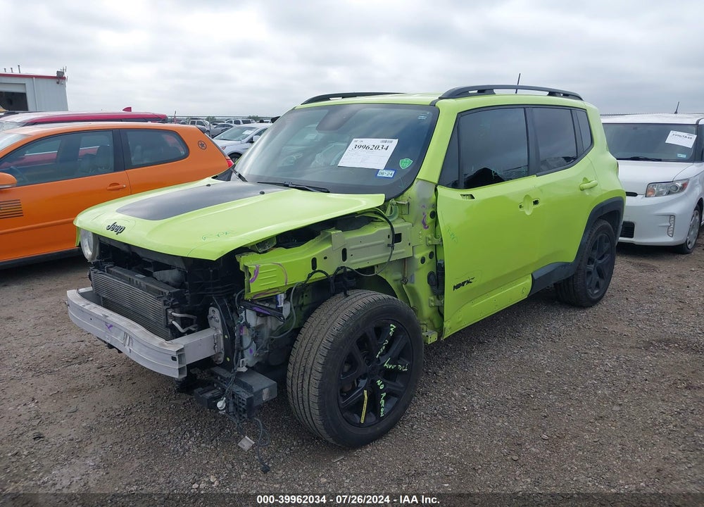 2018 JEEP RENEGADE ALTITUDE FWD VIN: ZACCJABB8JPH55911