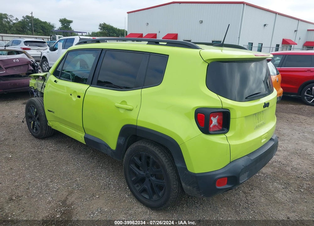 2018 JEEP RENEGADE ALTITUDE FWD VIN: ZACCJABB8JPH55911