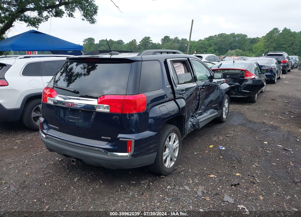 2017 GMC TERRAIN SLE-2 VIN: 2GKFLTEK5H6128044