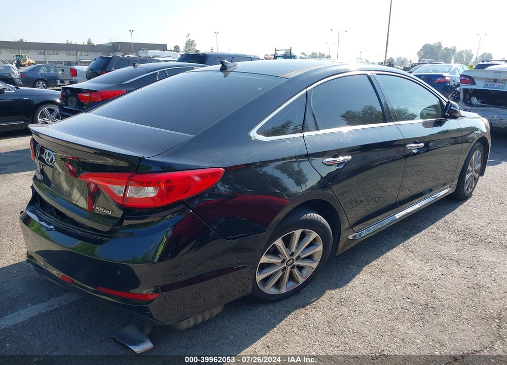 2016 HYUNDAI SONATA LIMITED VIN: 5NPE34AF4GH282003