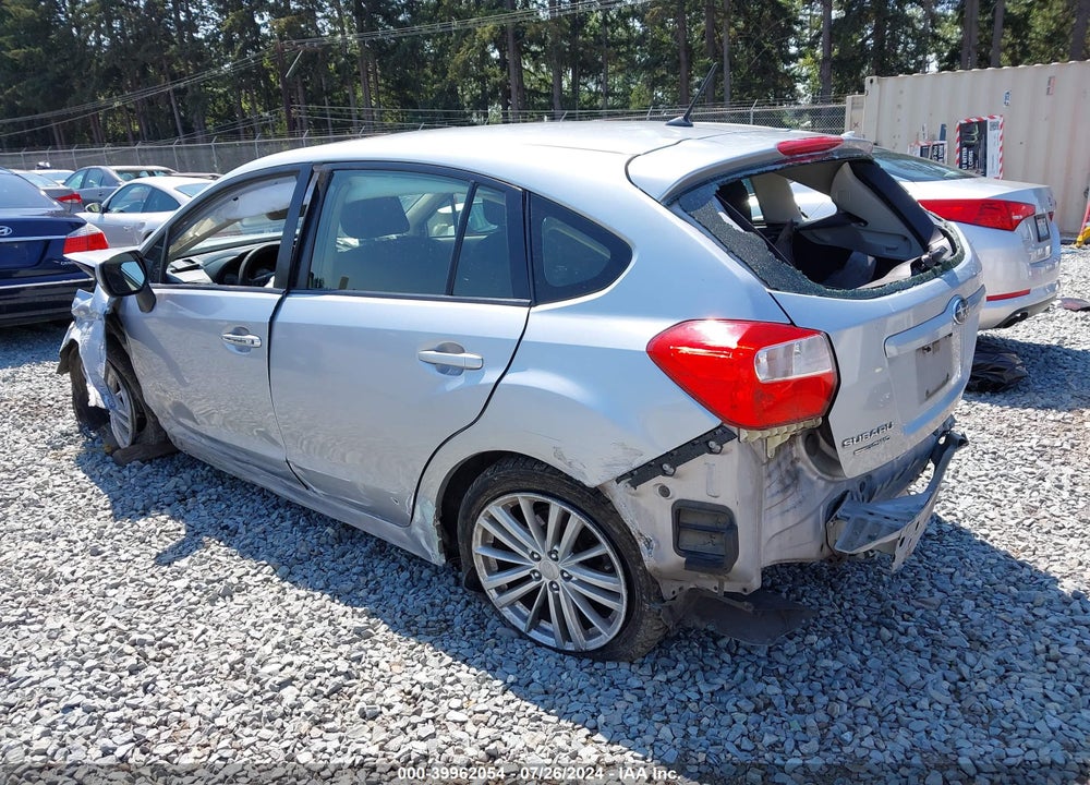 2012 SUBARU IMPREZA 2.0I PREMIUM VIN: JF1GPAD66CH245864