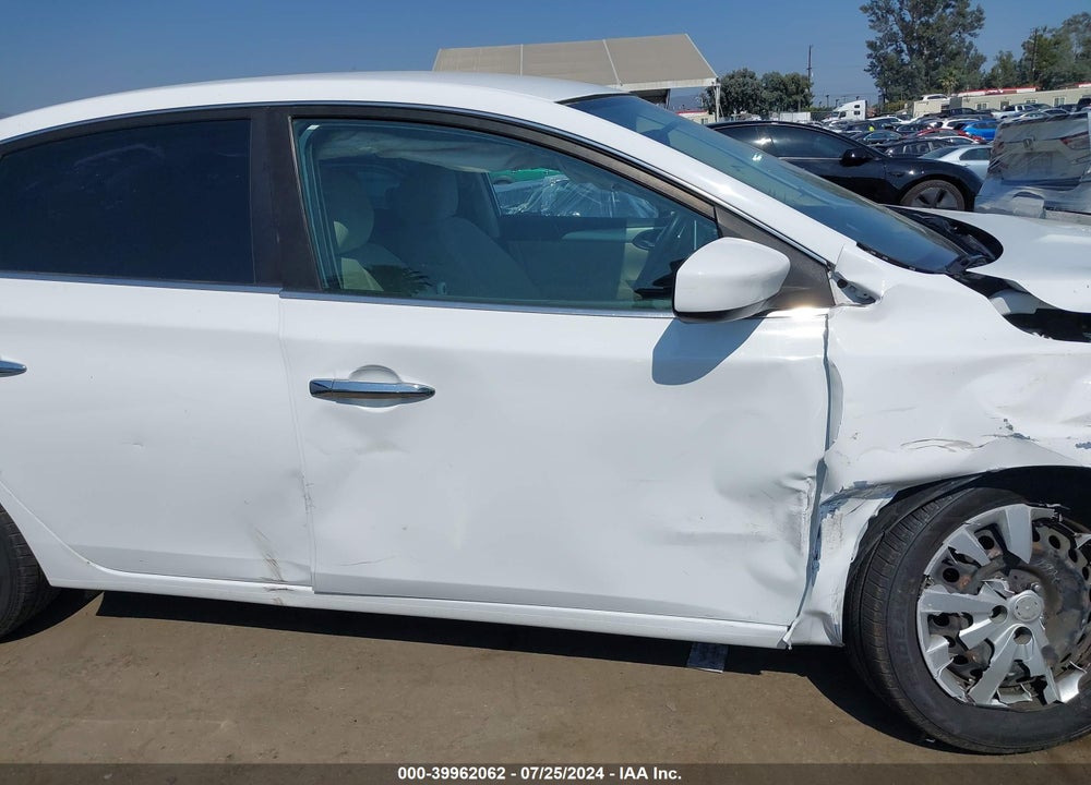 2017 NISSAN SENTRA S VIN: 3N1AB7AP9HY353781