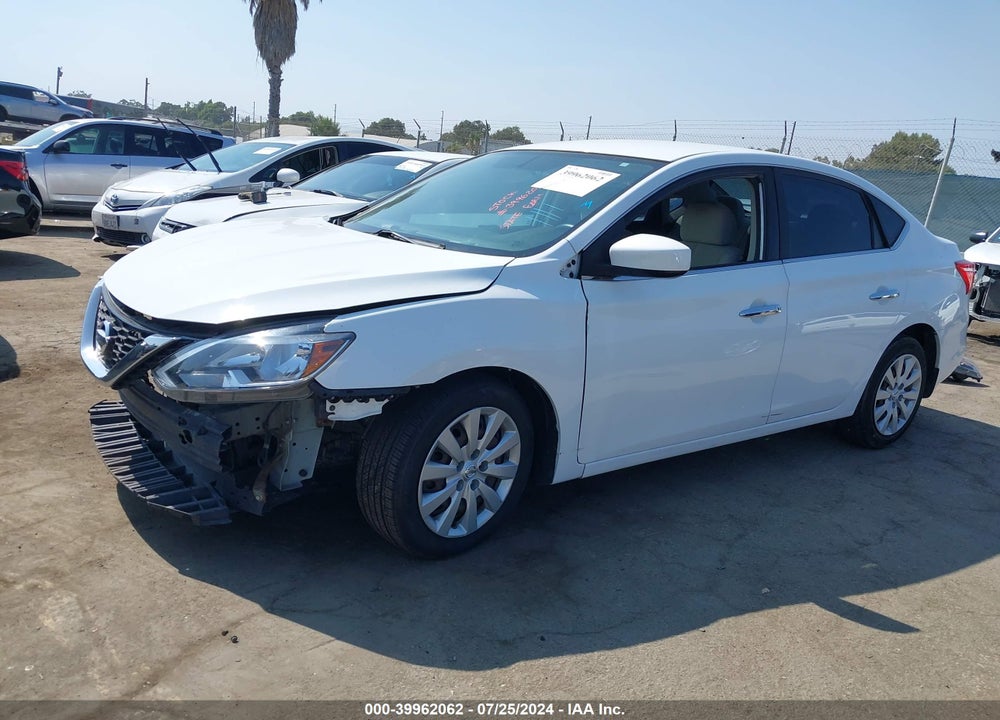 2017 NISSAN SENTRA S VIN: 3N1AB7AP9HY353781