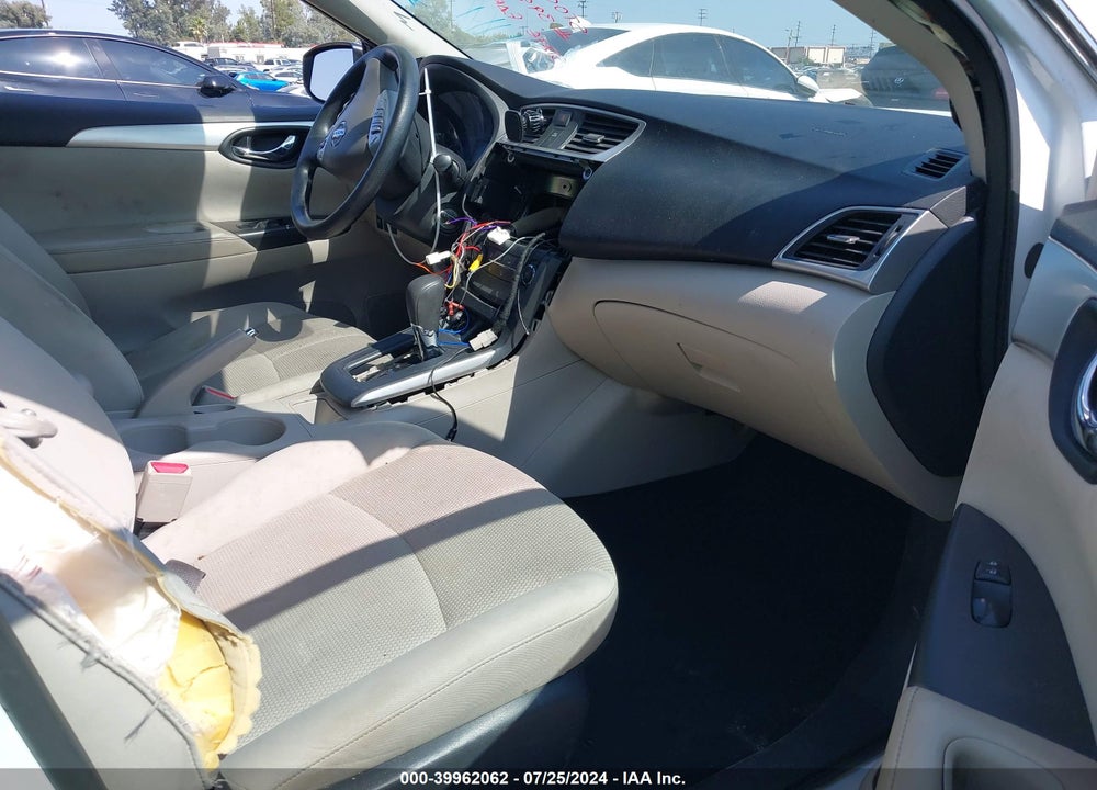 2017 NISSAN SENTRA S VIN: 3N1AB7AP9HY353781