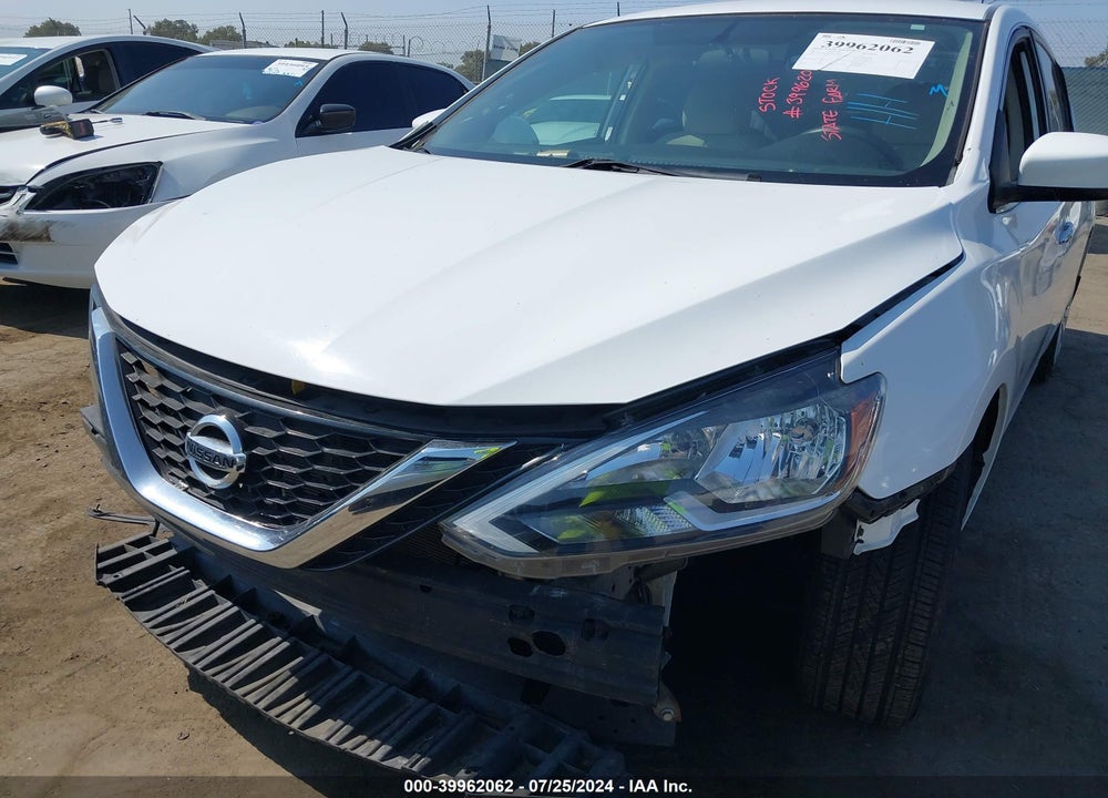 2017 NISSAN SENTRA S VIN: 3N1AB7AP9HY353781
