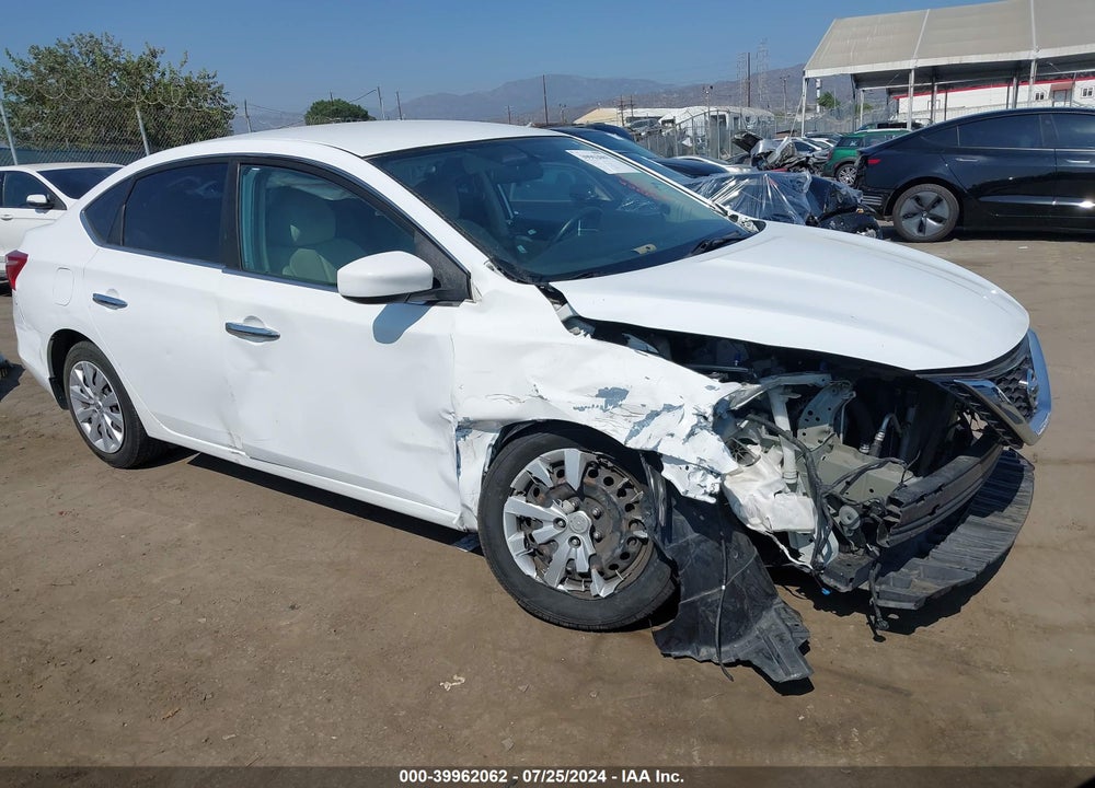 2017 NISSAN SENTRA S VIN: 3N1AB7AP9HY353781