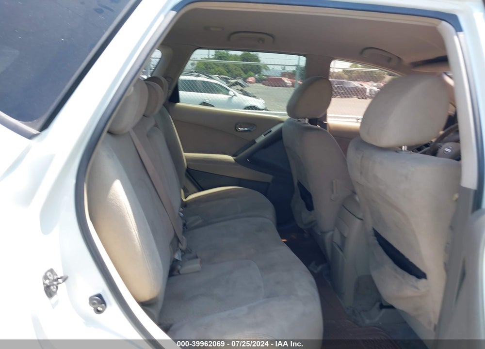 2010 NISSAN MURANO SL VIN: JN8AZ1MU6AW002173