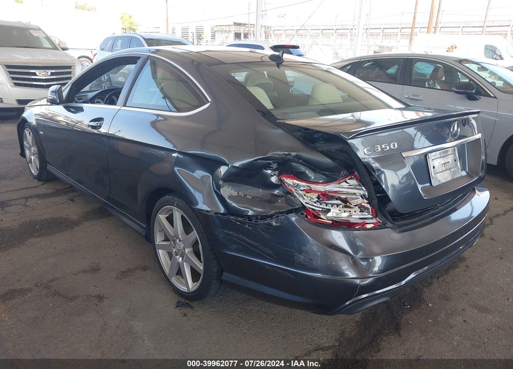 2012 MERCEDES-BENZ C 350 SPORT VIN: WDDGJ5HB4CF779148