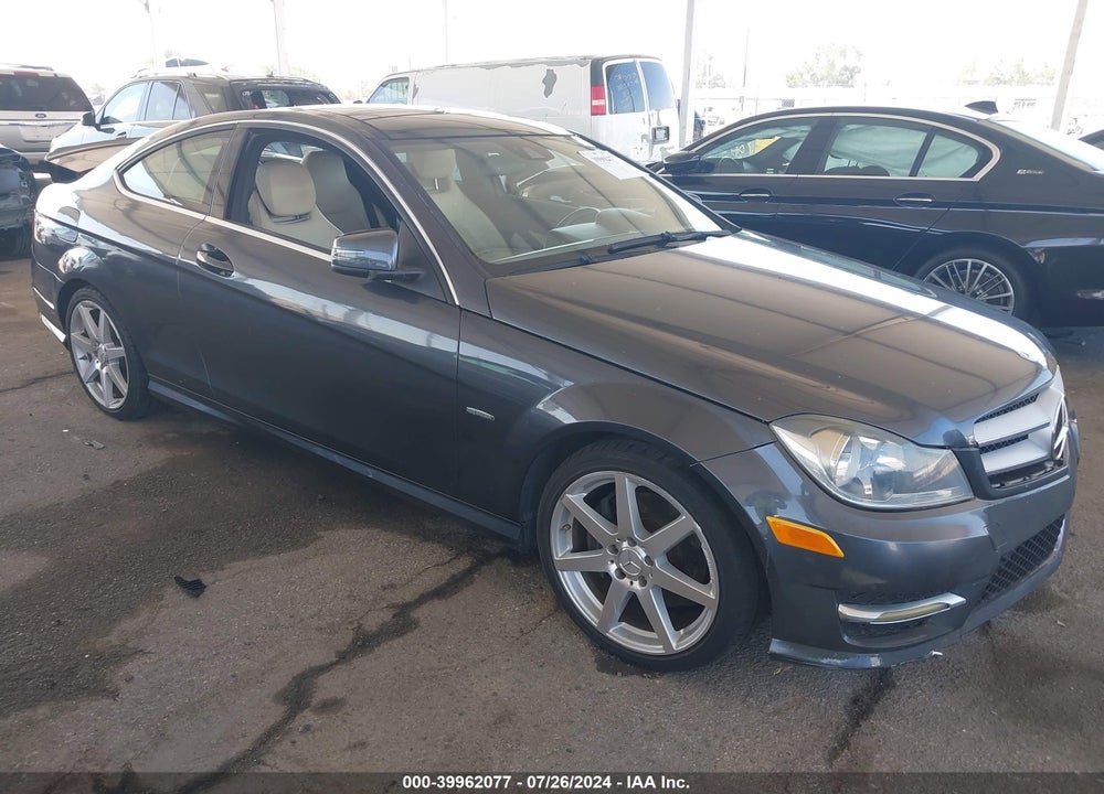 2012 MERCEDES-BENZ C 350 SPORT VIN: WDDGJ5HB4CF779148