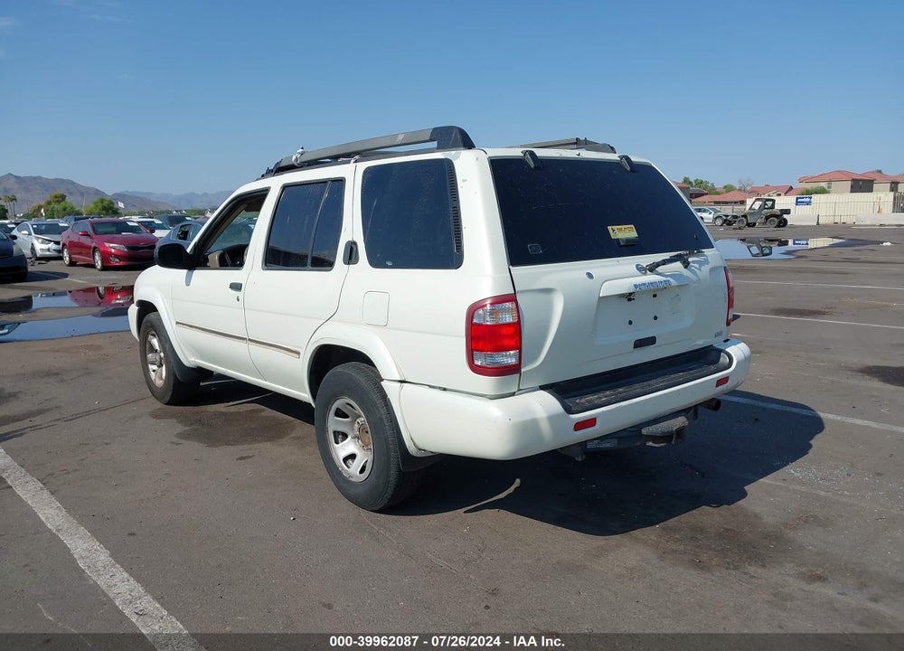 2003 NISSAN PATHFINDER SE VIN: JN8DR09X63W709304