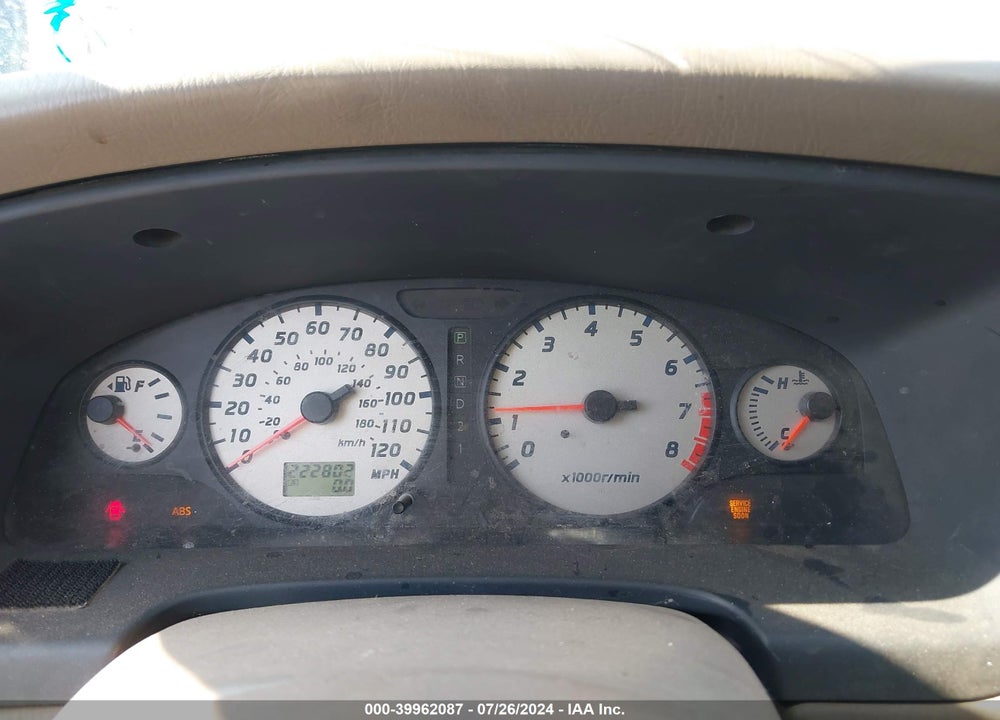 2003 NISSAN PATHFINDER SE VIN: JN8DR09X63W709304