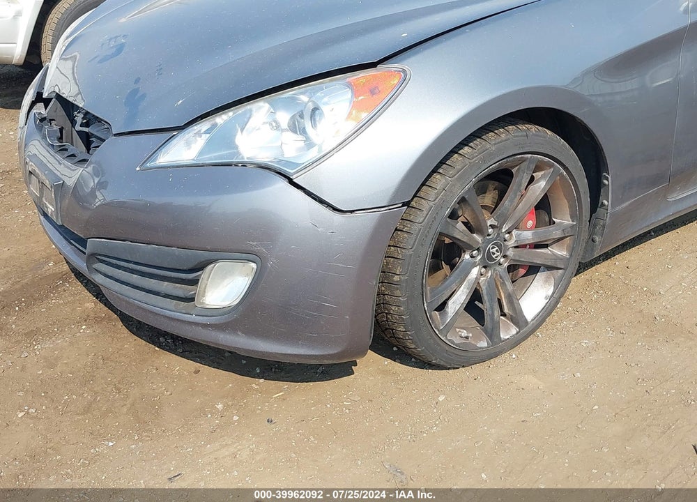 2011 HYUNDAI GENESIS 3.8 TRACK VIN: KMHHU6KH5BU047481