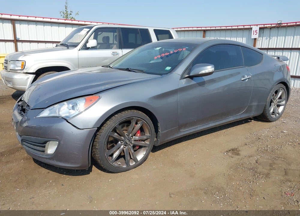 2011 HYUNDAI GENESIS 3.8 TRACK VIN: KMHHU6KH5BU047481