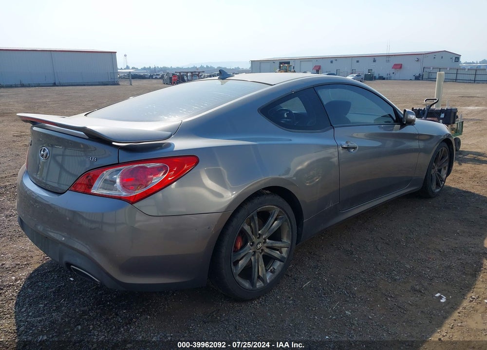 2011 HYUNDAI GENESIS 3.8 TRACK VIN: KMHHU6KH5BU047481